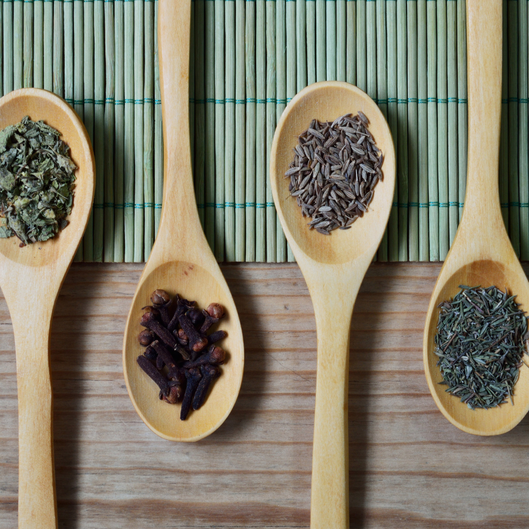 Cuchara medidora para té en hoja entera